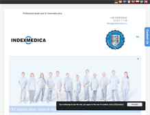 Tablet Screenshot of indexmedica.com